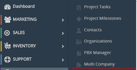 PDF Maker missing in vtiger 7 menu