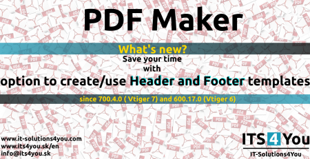 Header and Footer template